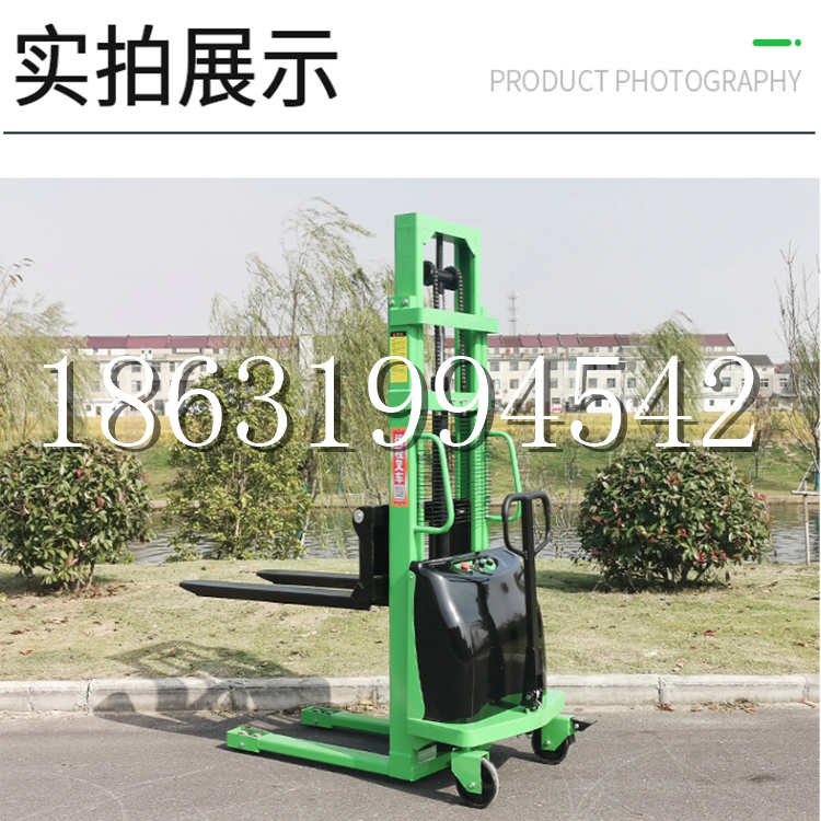 兴义市电动叉车堆高车液压铲车电瓶1吨2吨站驾步行式小型全自动叉车